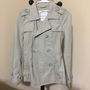 Aeropostale Khaki Trench Coat